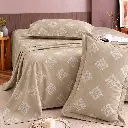 Cozy Beige Floral Bedding Bedroom.webp
